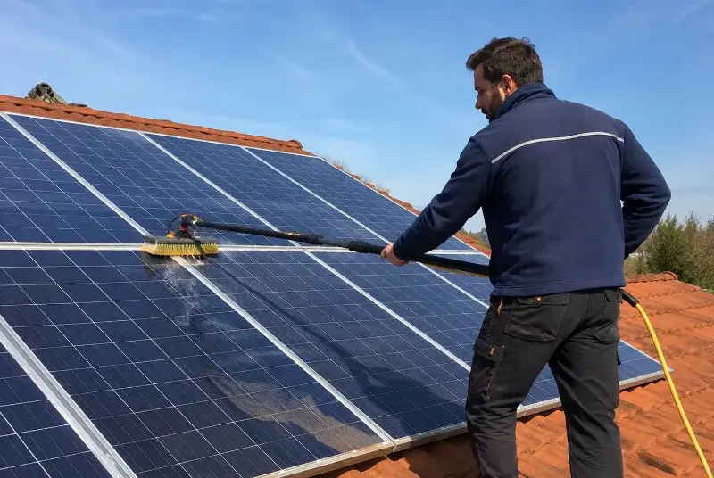 Nettoyage et entretien de panneaux solaires à Lavaur